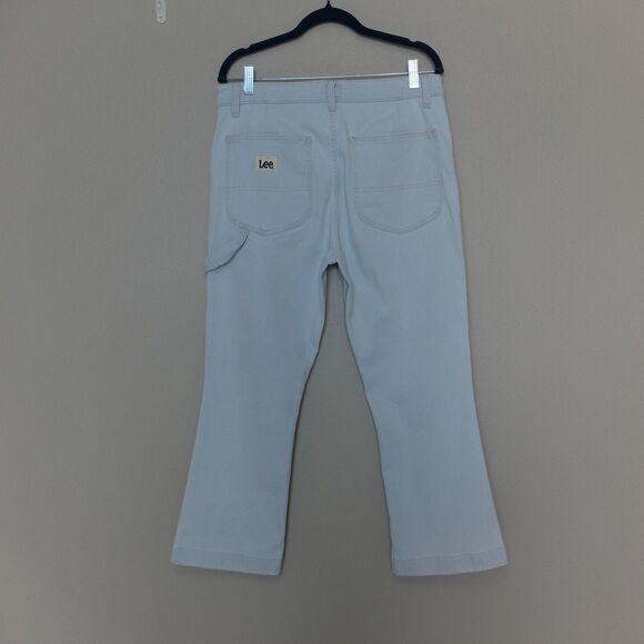 Lee Light Blue Wash Cropped Denim Jean Pants Size 14M - Picture 8 of 8